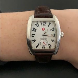 Michele Watch with 16mm Aligator Strap
